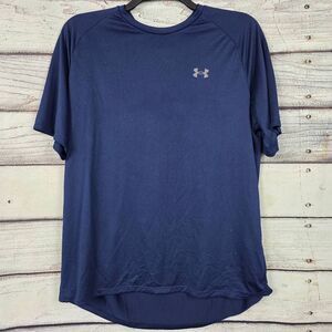 Under Armour Tech Tee Navy Blue Short Sleeve Men’s XL